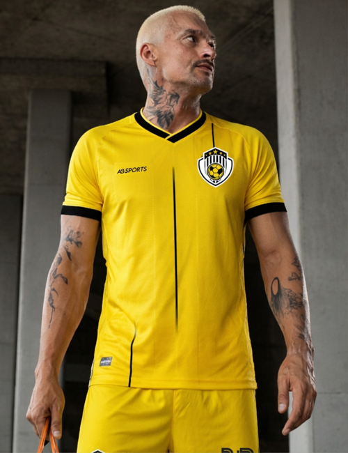 Uniforme de futebol personalizado profissional Dry Fit AB Sports com sublimação total
