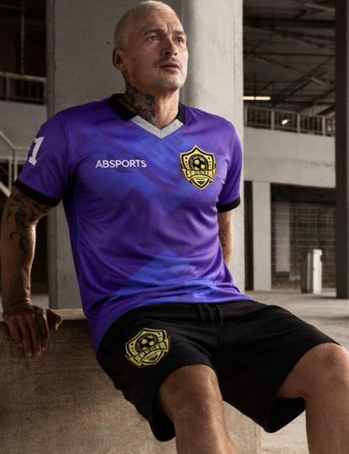 Uniforme esportivo personalizado AB Sports para academias, empresas, eventos e treinos